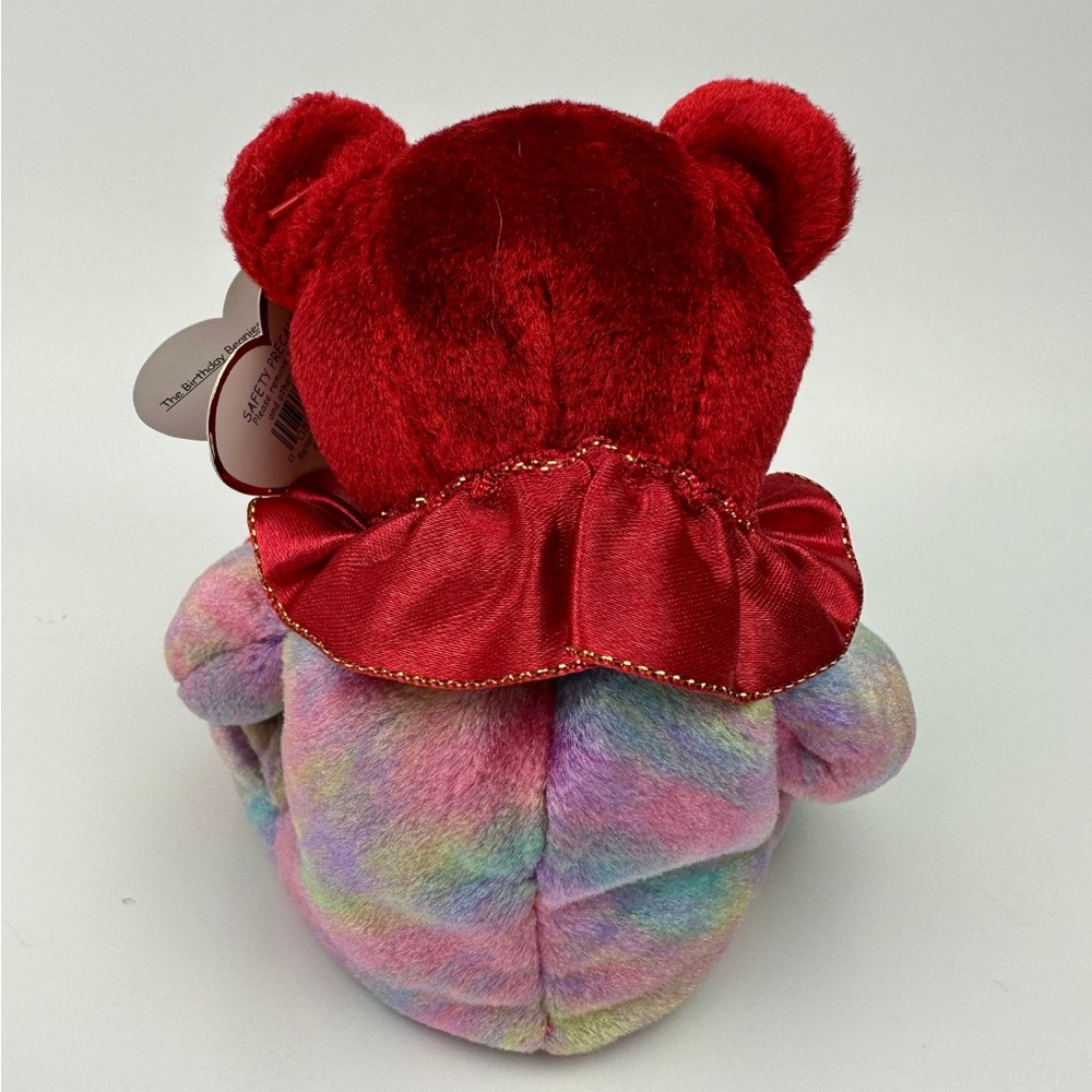 TY BEANIE BABIES  HAPPY BIRTHDAY "JULY" THE BEAR. MWMT NOW RETIRED - Picture 4 of 5